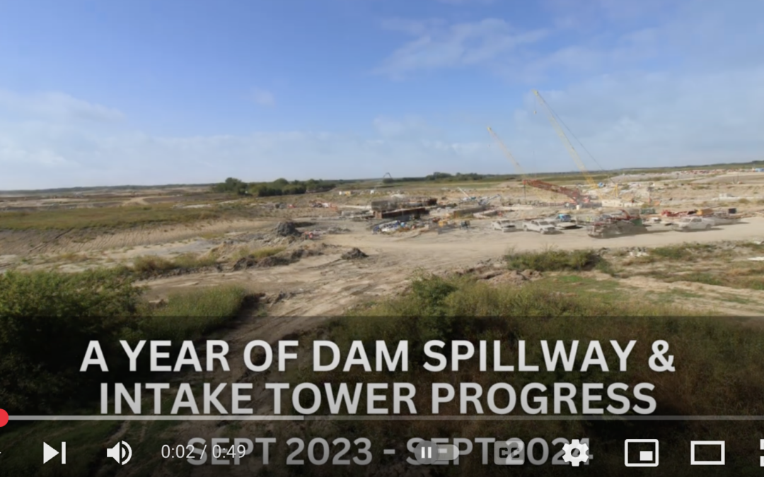 2024 Progress on the Lake Dam & Intake