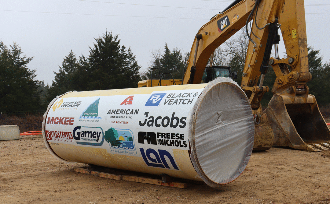 Last piece of pipe signed at pipeline event February 2025