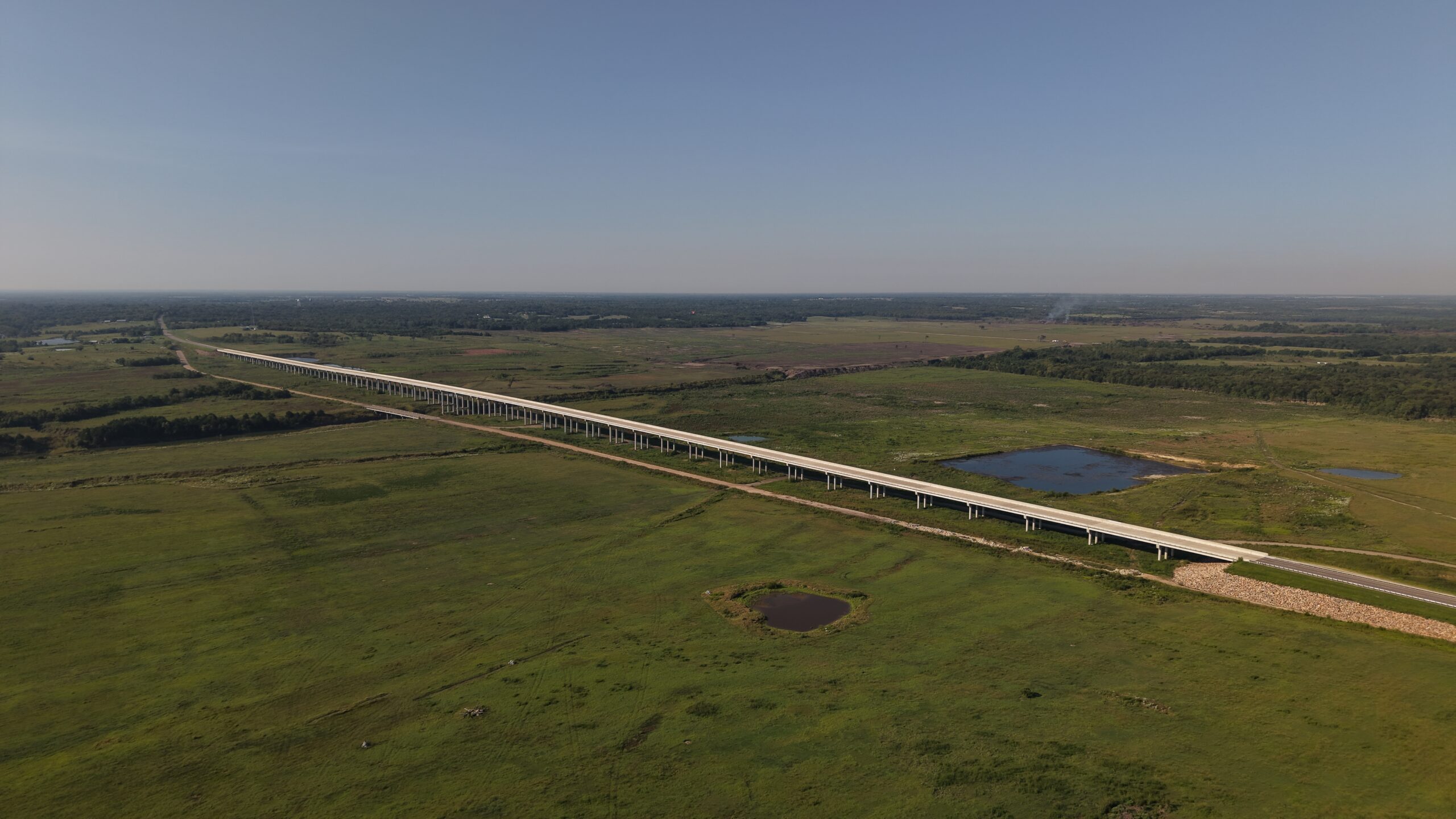 Finished bridge - pictured September 2025