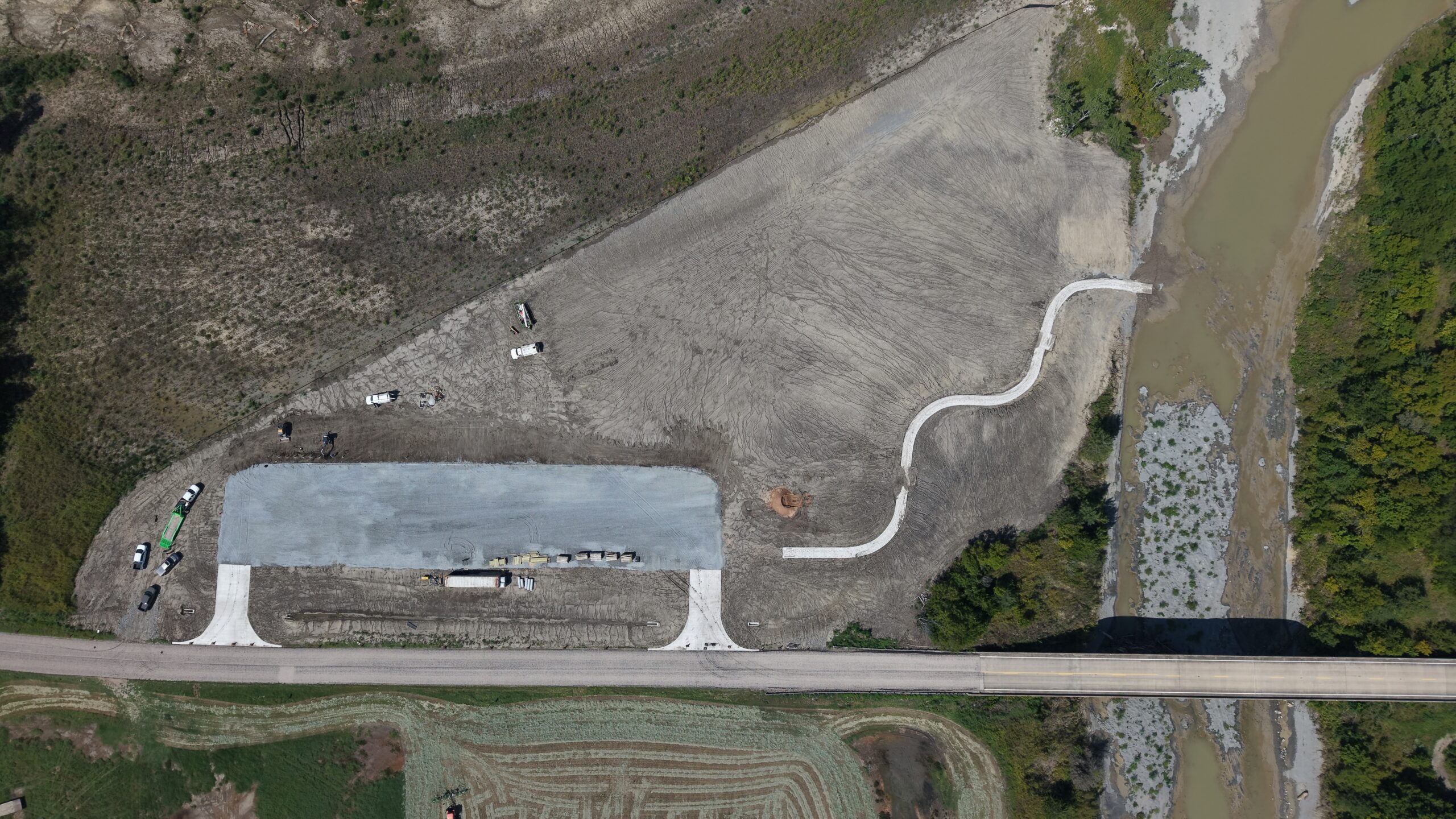 Overview of Ladonia Fossil Park September 2025