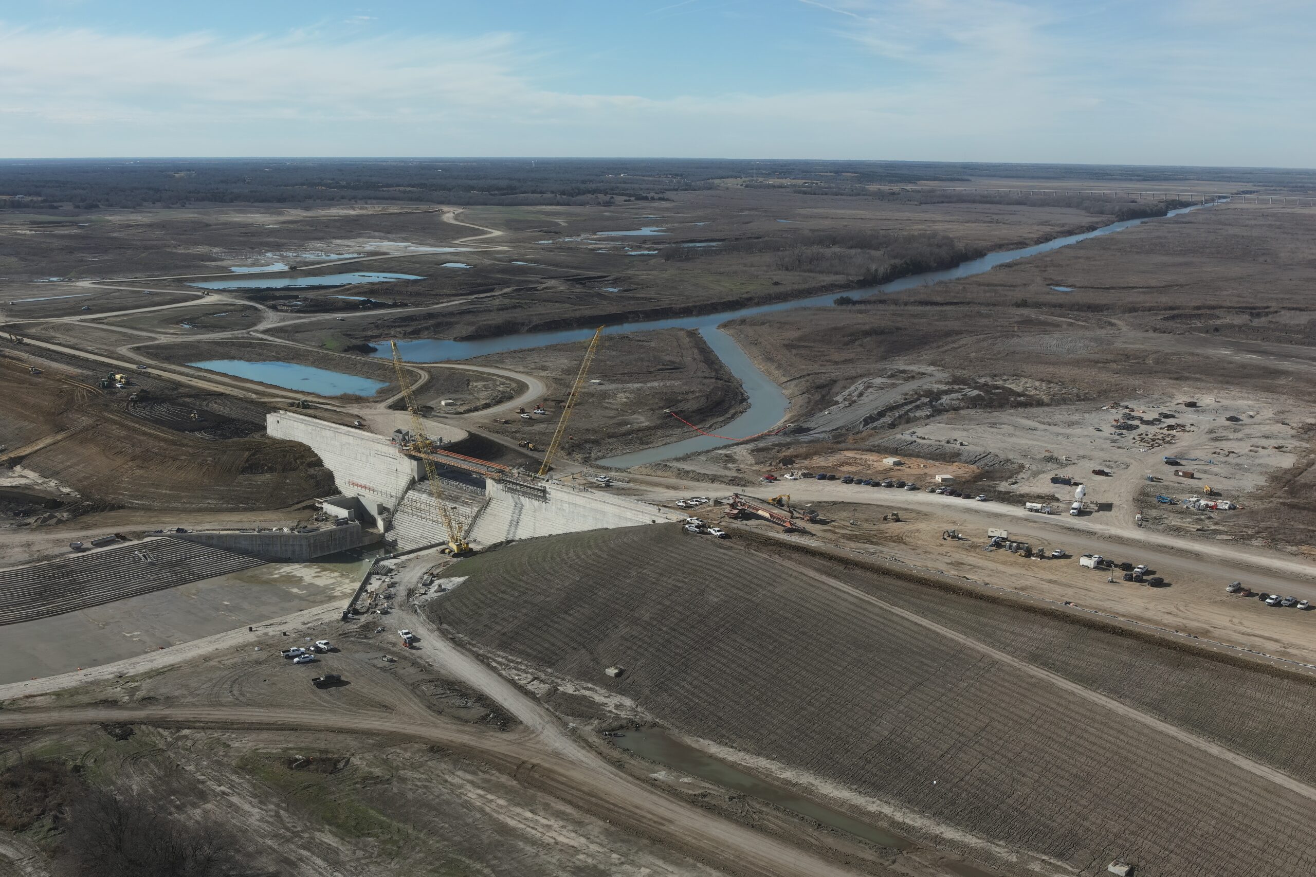 Dam and Spillway Work - Early 2026 - Lake Ralph Hall Dam and Spillway Work - Early 2026