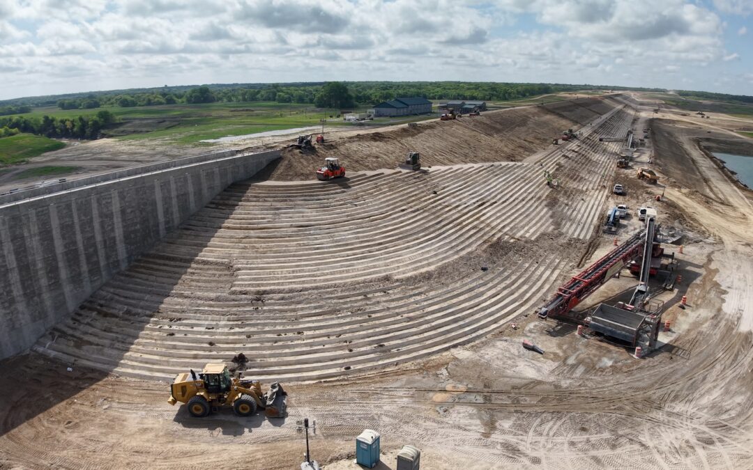 Earthwork complete & the meet the man keeping the project in motion
