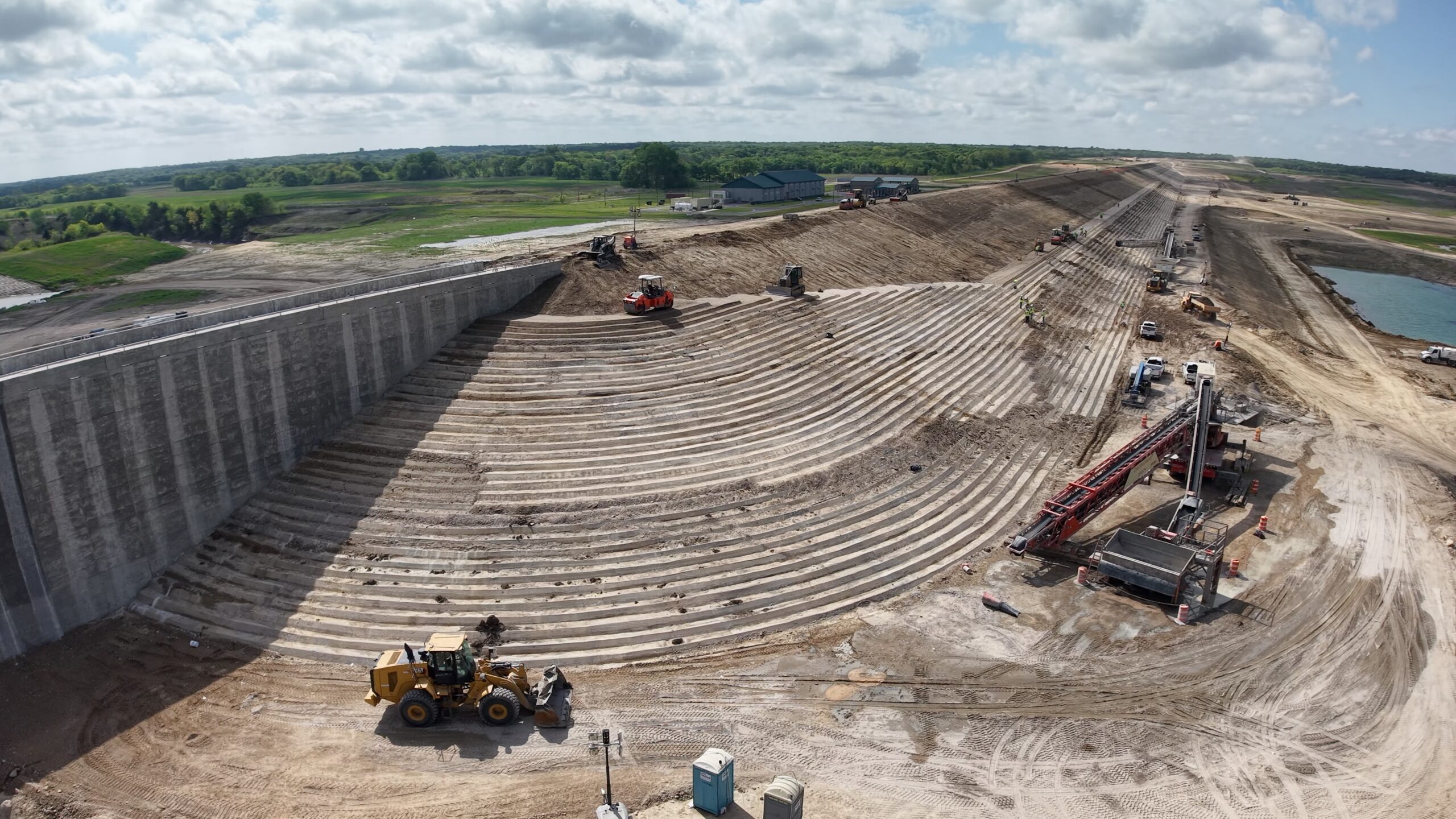 Earthwork complete & the meet the man keeping the project in motion