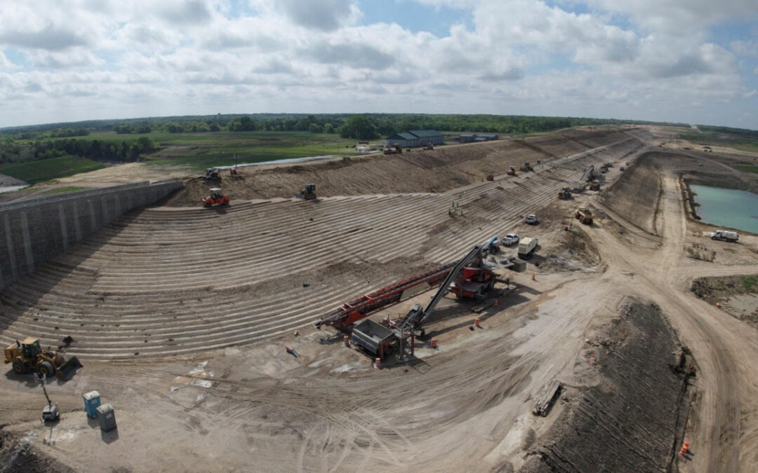 Dam embankment – April 2026