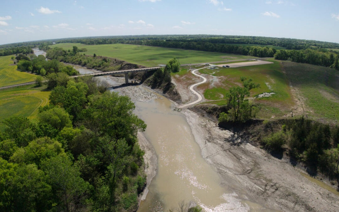 Fossil Park finished from overhead – photoed April 2026
