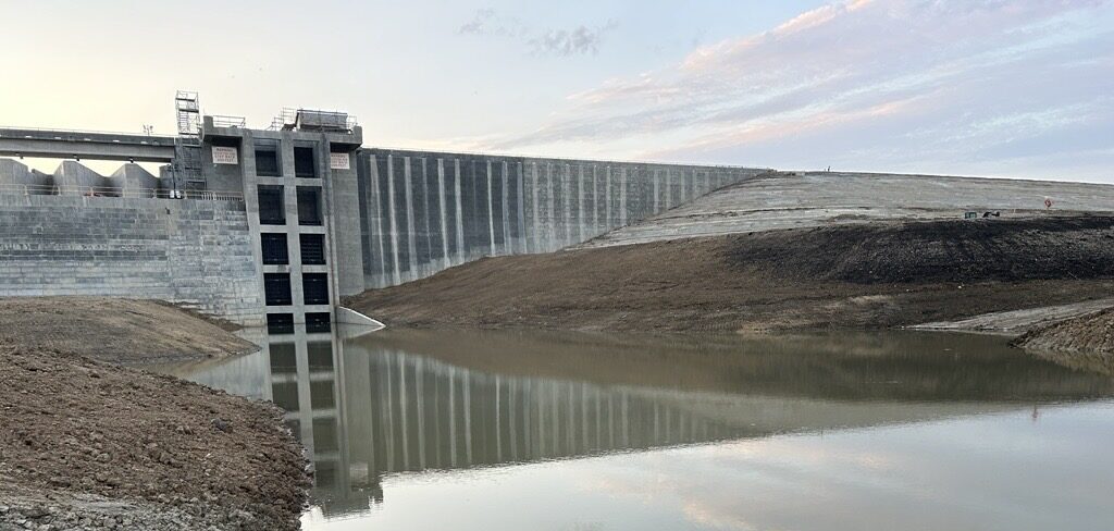 Lake Ralph Hall Begins to Hold Water
