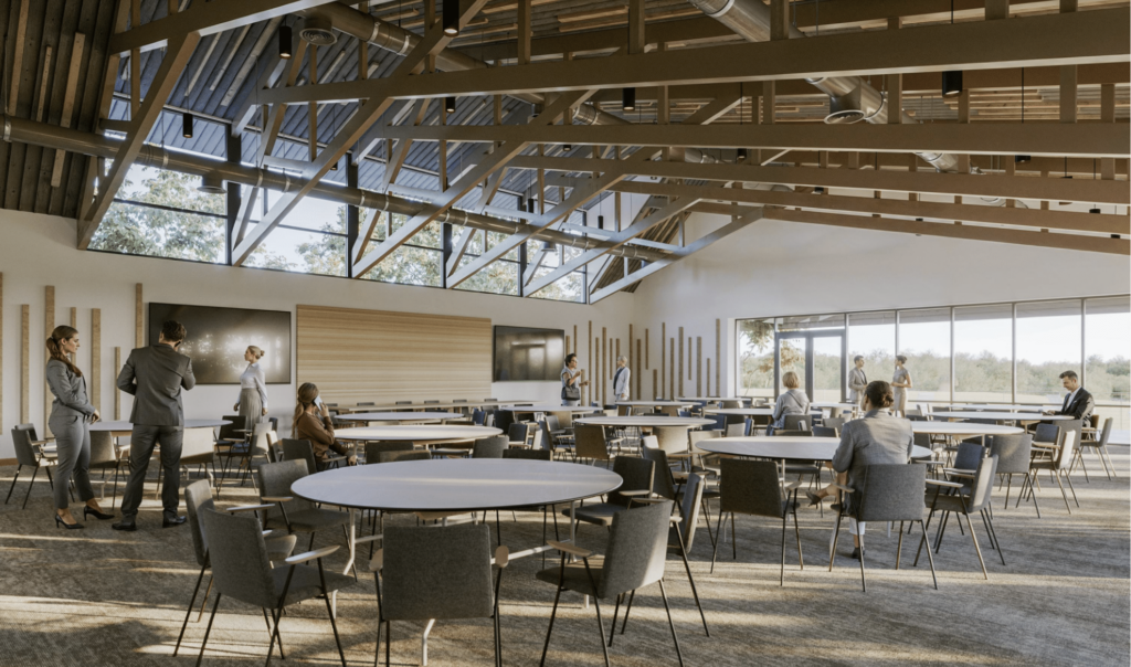 Visitor Center Rendering (inside the community space)