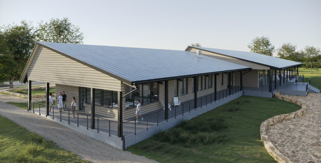 Visitor Center Rendering (outside)